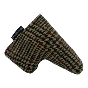 brown plaid putter headcover