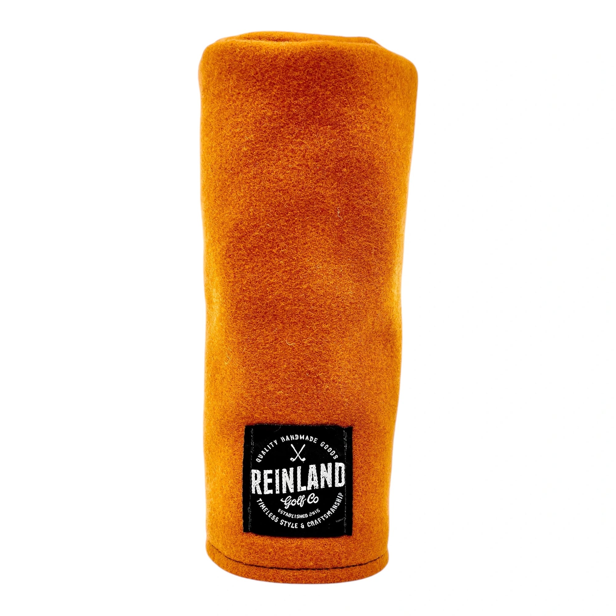 Orange golf headcovers