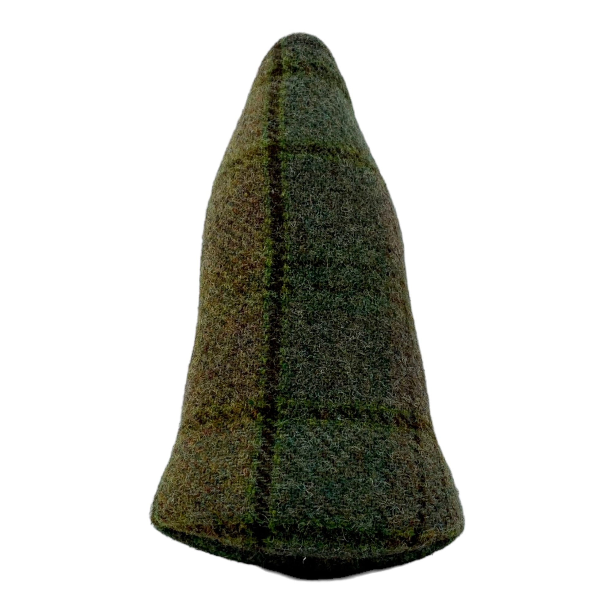 green and brown plaid putter Headcover
