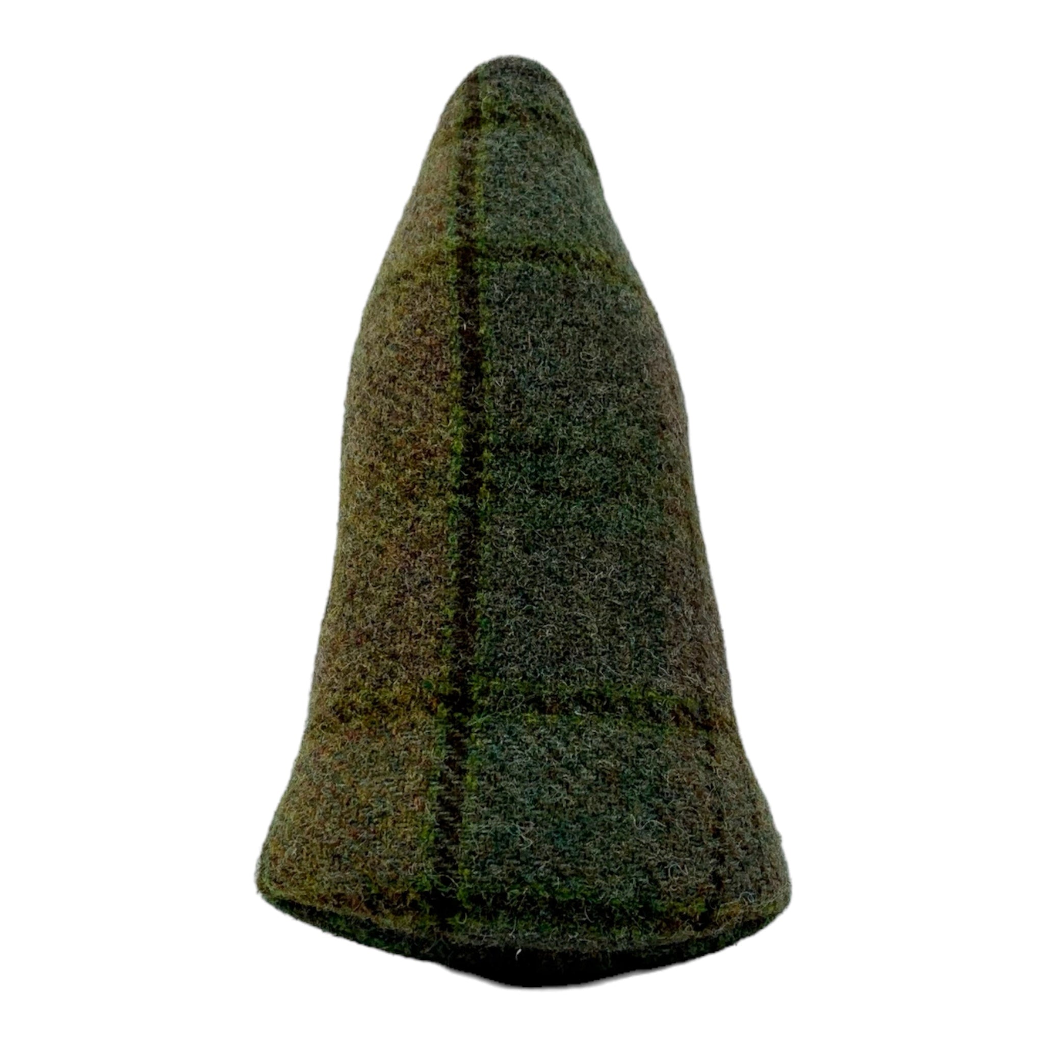 green and brown plaid putter Headcover