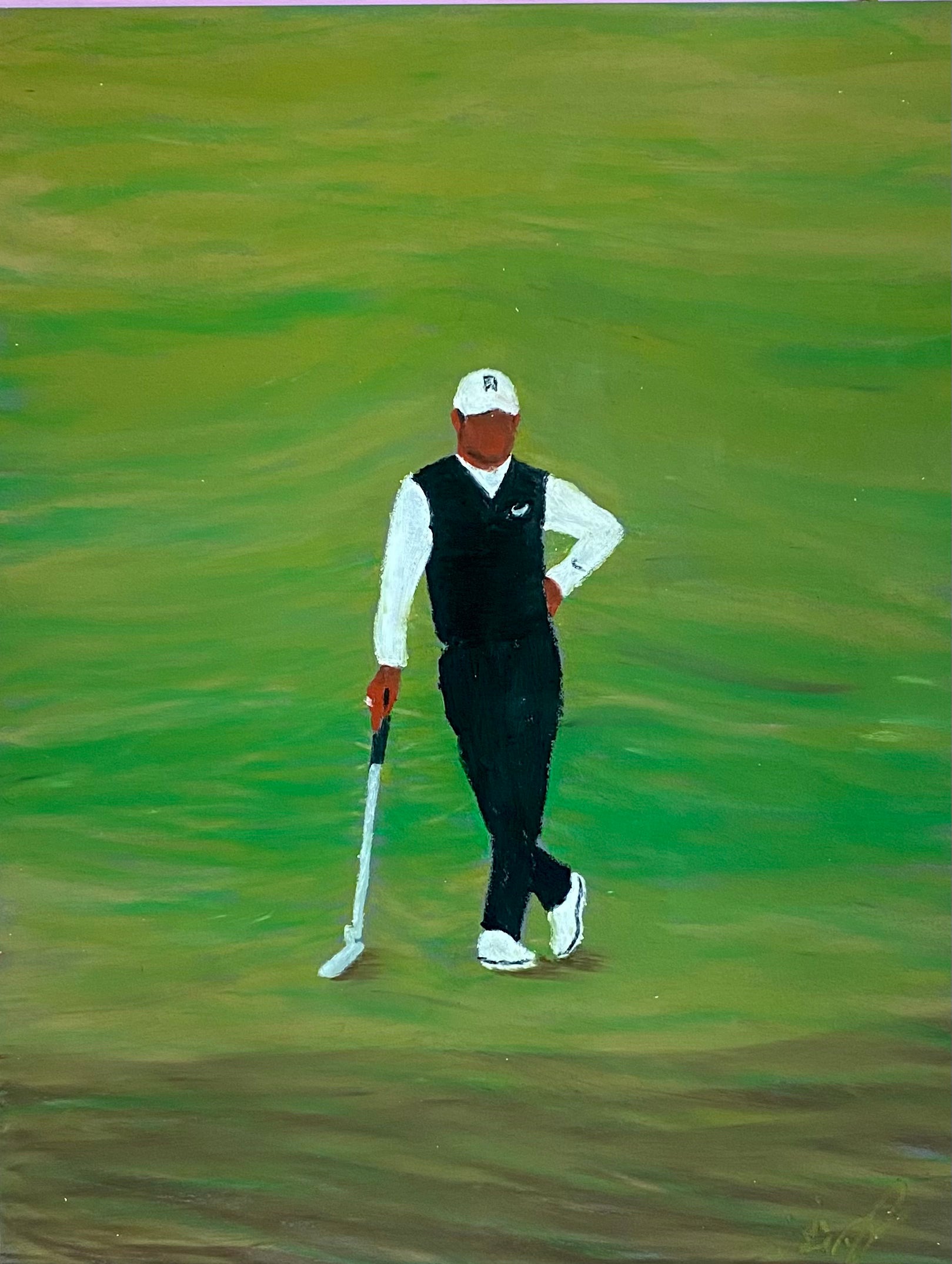 Tiger at the 2022 British Open