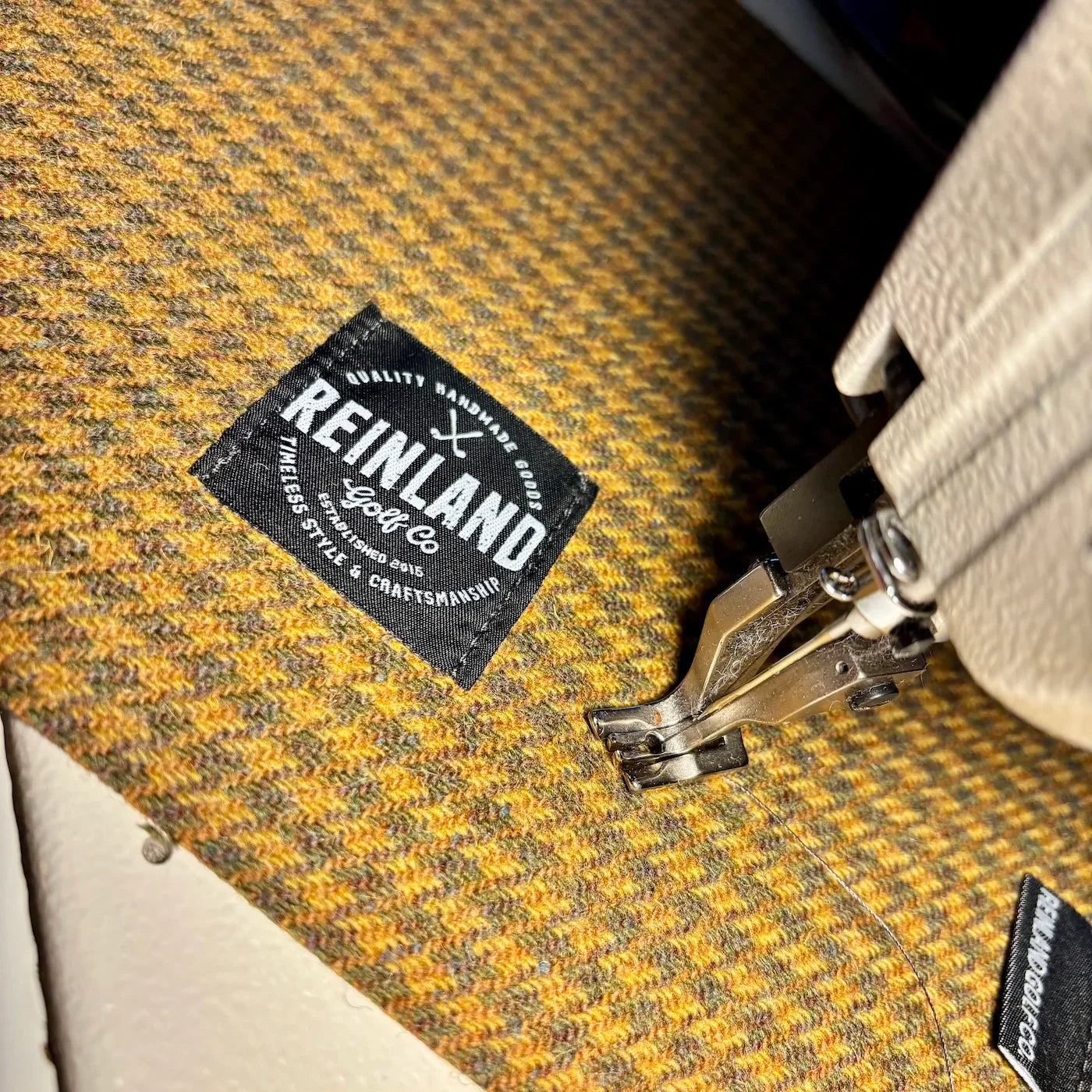 sewing golf headcover