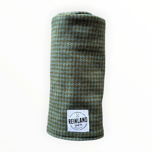Reinland Golf Co. King Samson Harris Tweed Wool Houndstooth Golf Driver Headcover