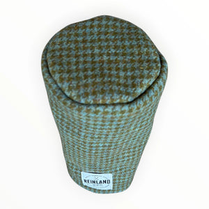 Reinland Golf Co. King Samson Harris Tweed Wool Houndstooth Golf Headcover Top
