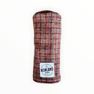 Reinland Golf Co. Penelope Harris Tweed Wool Golf Fairway Headcover