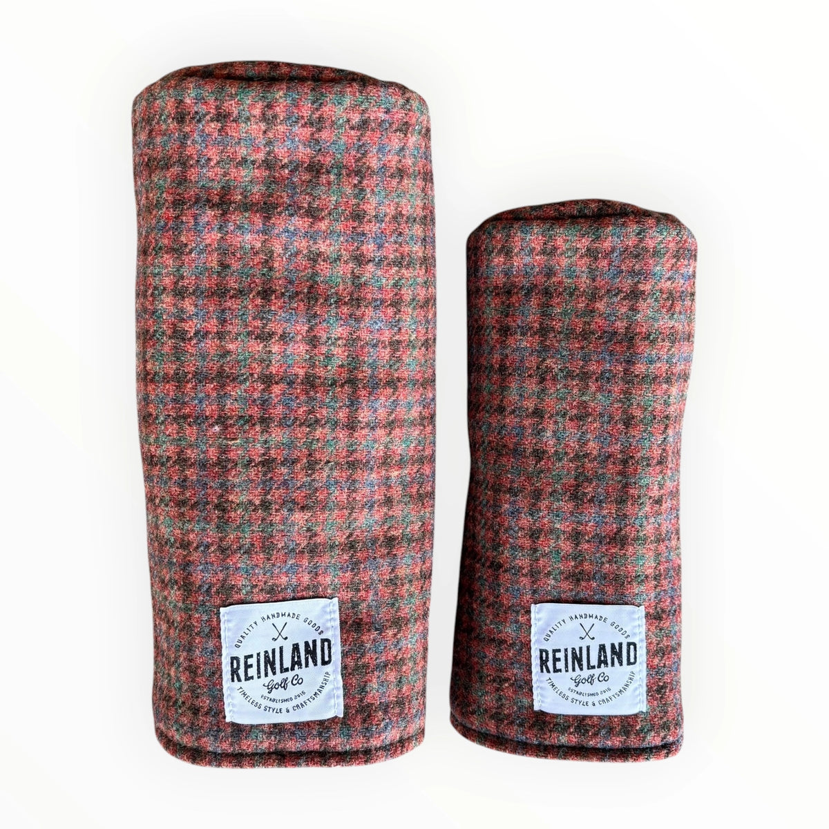 Reinland Golf Co. Penelope Harris Tweed Wool Golf Headcovers