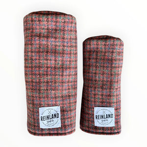 Reinland Golf Co. Penelope Harris Tweed Wool Golf Headcovers