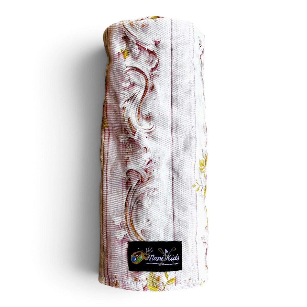 pink flowered golf headcover