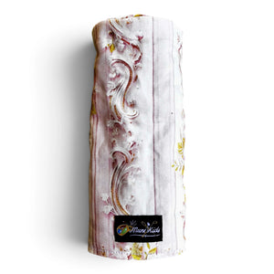 pink flowered golf headcover