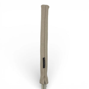 cream wool alignment stick cover