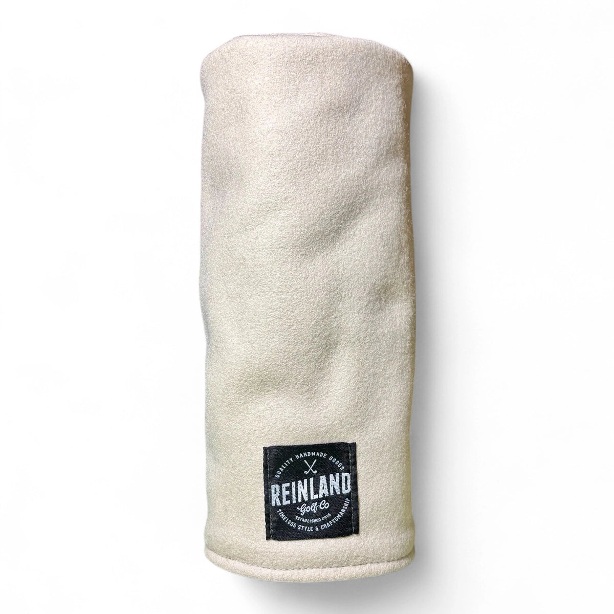 cream Pendleton wool driver headcover