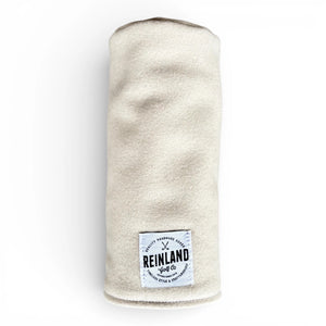 beige wool mini driver head cover