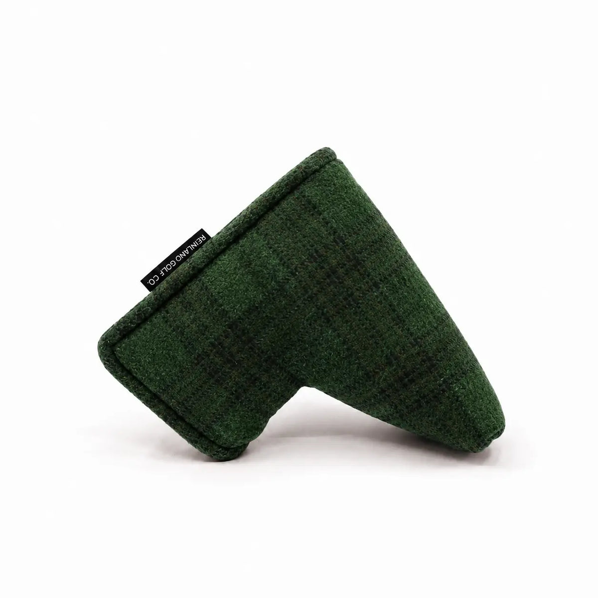 green plaid putter headcover