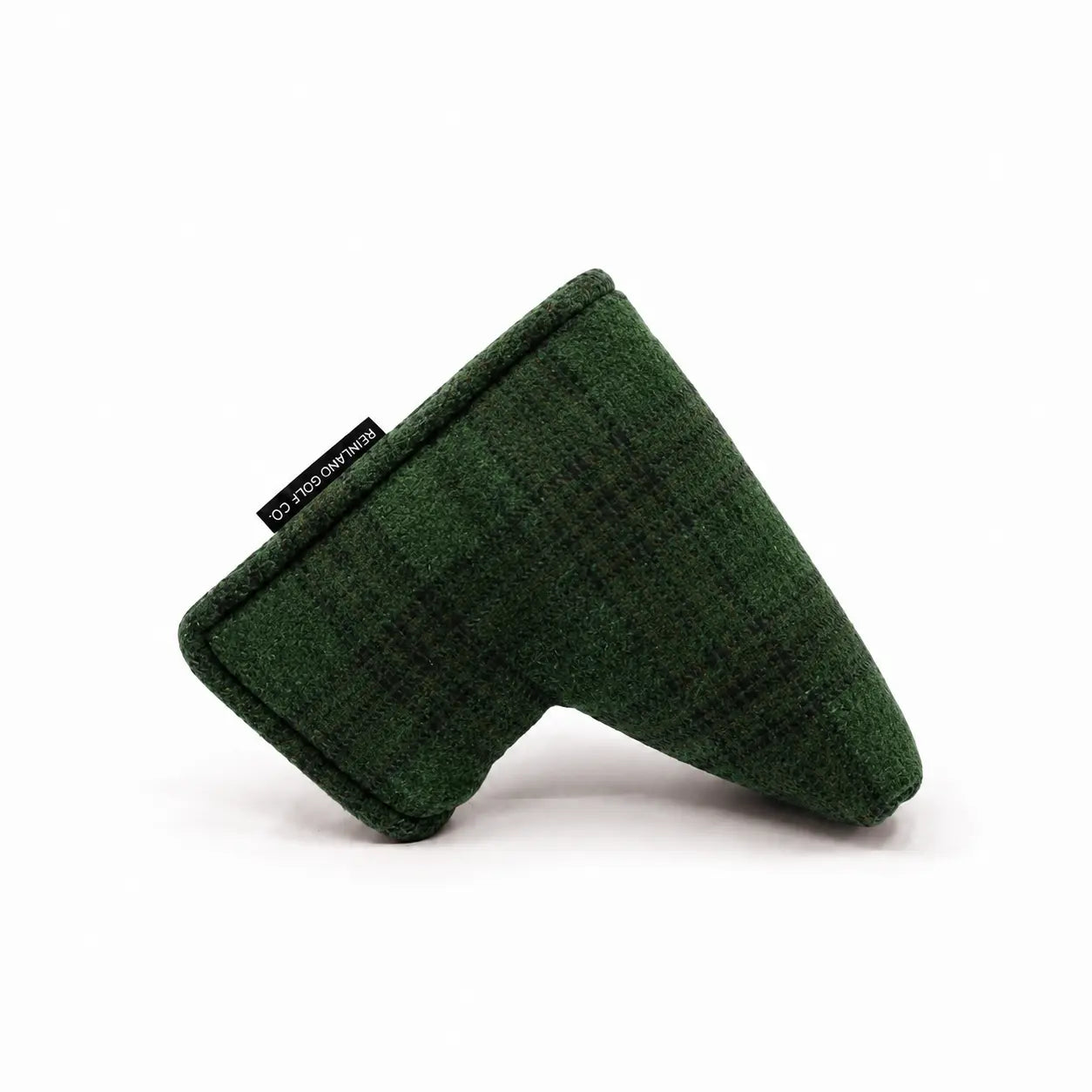 green plaid putter headcover