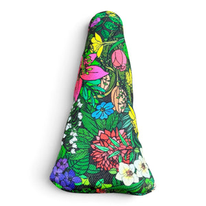 flowered putter headcover