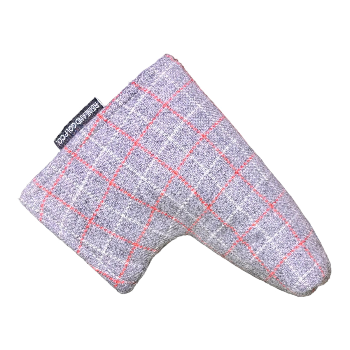grey plaid putter cover
