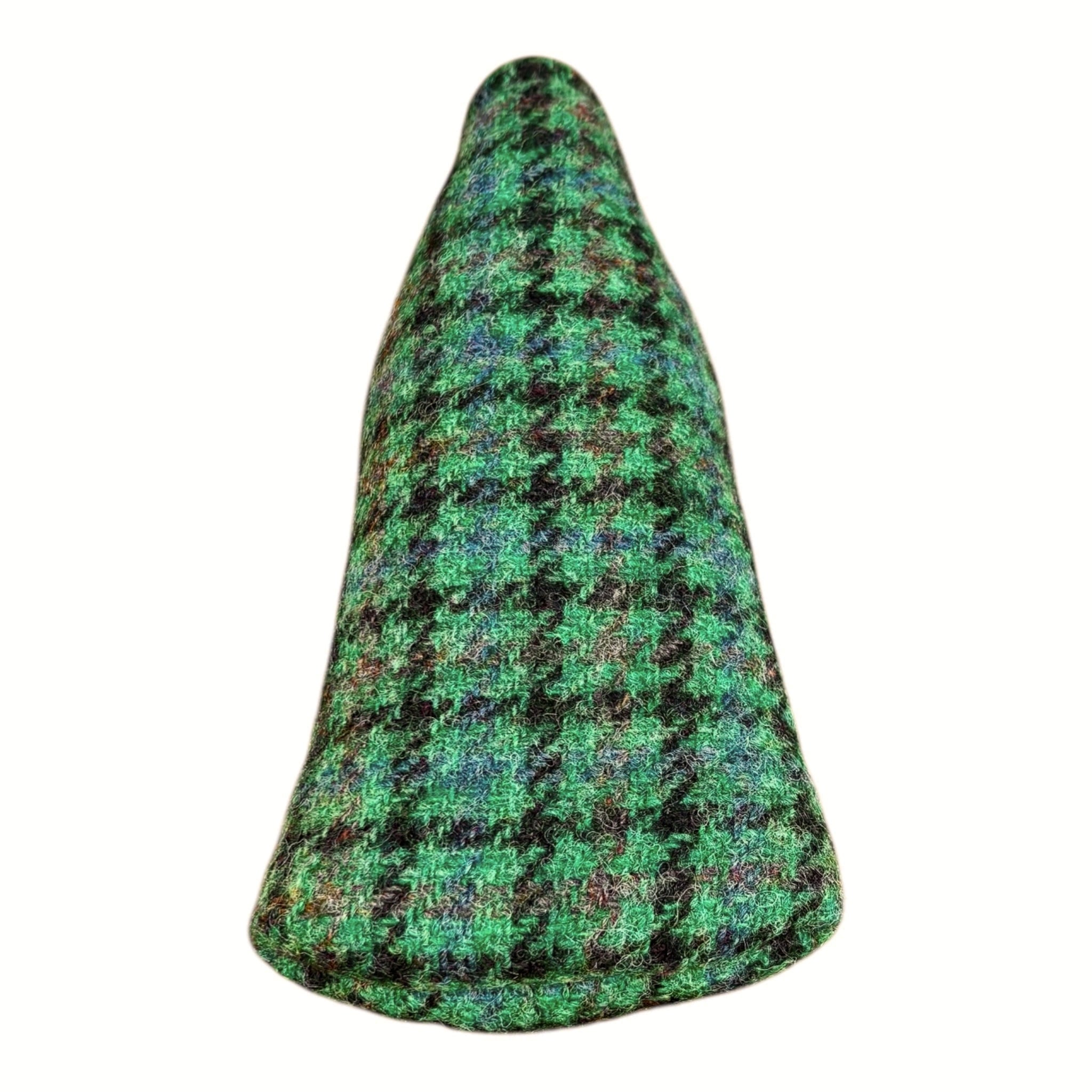 green plaid putter cover