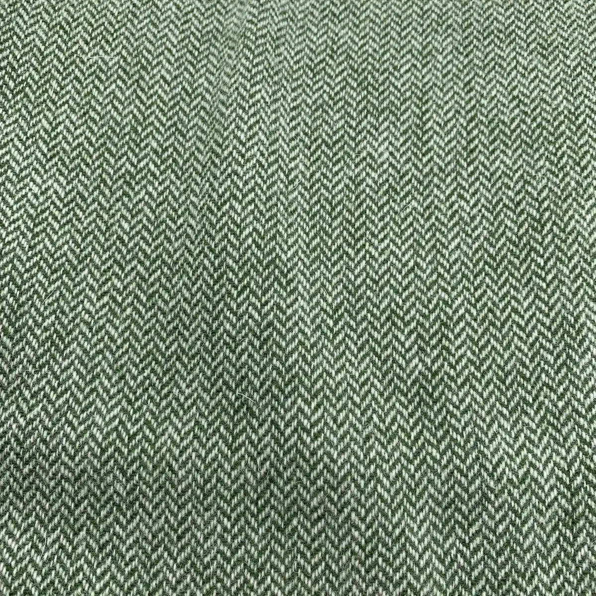 forest green herringbone golf bag strap cover