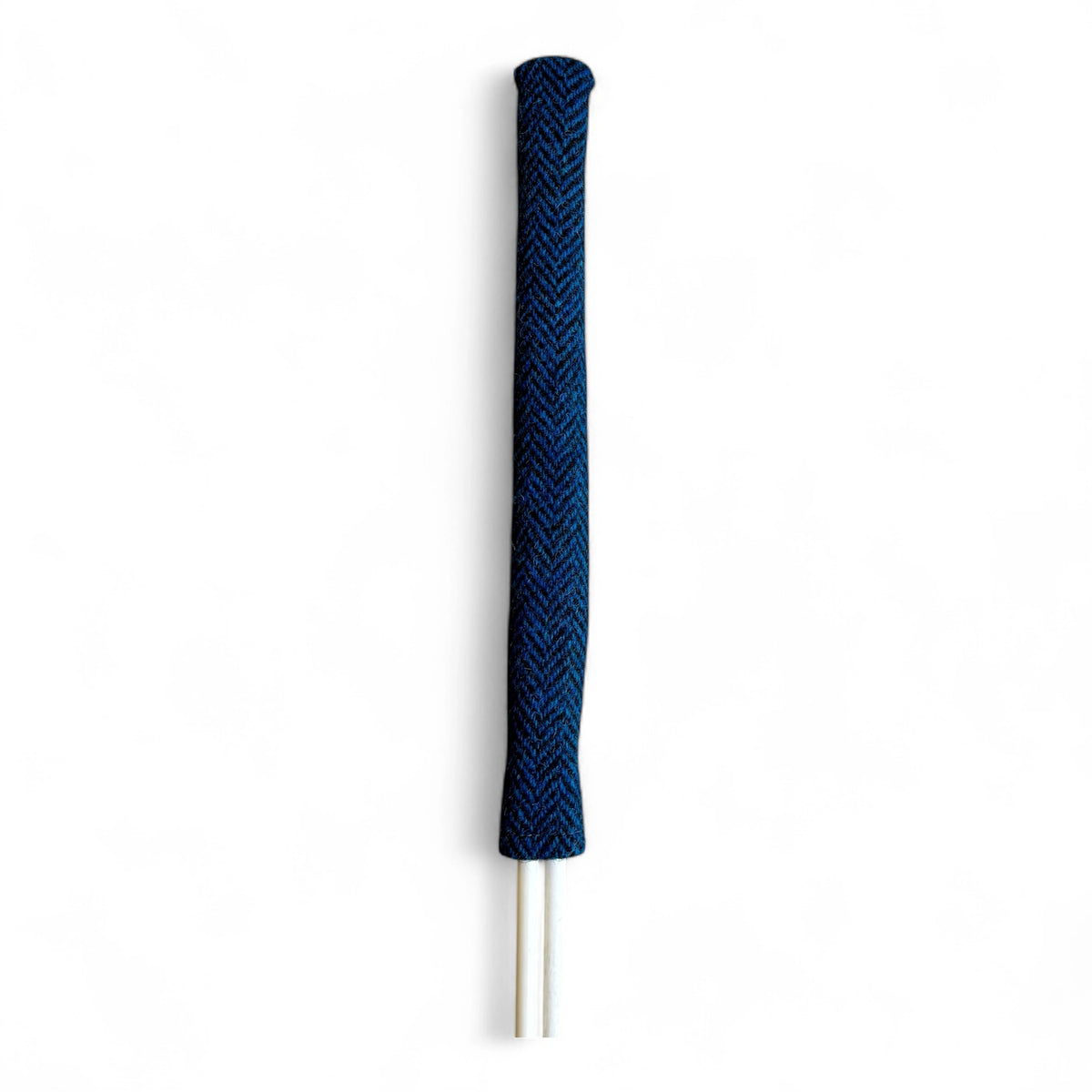 cerulean blue and black alignment stick cover