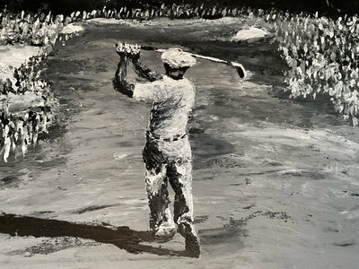 ben hogan golf painting by drew reinland