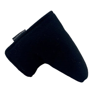 black wool putter Headcover