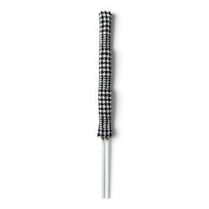 plaid houndstooth wool alignment stick cover