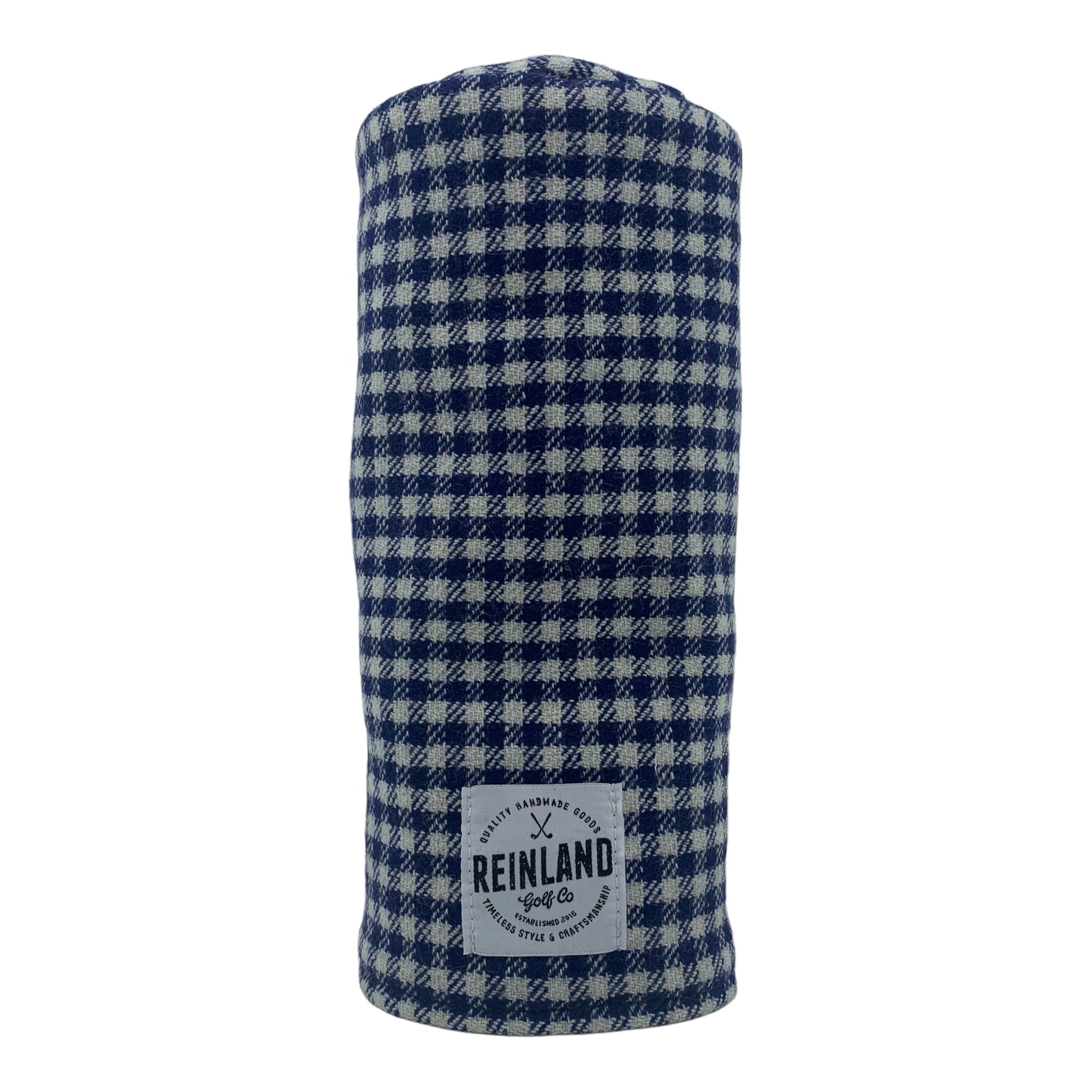 plaid golf driver headcover