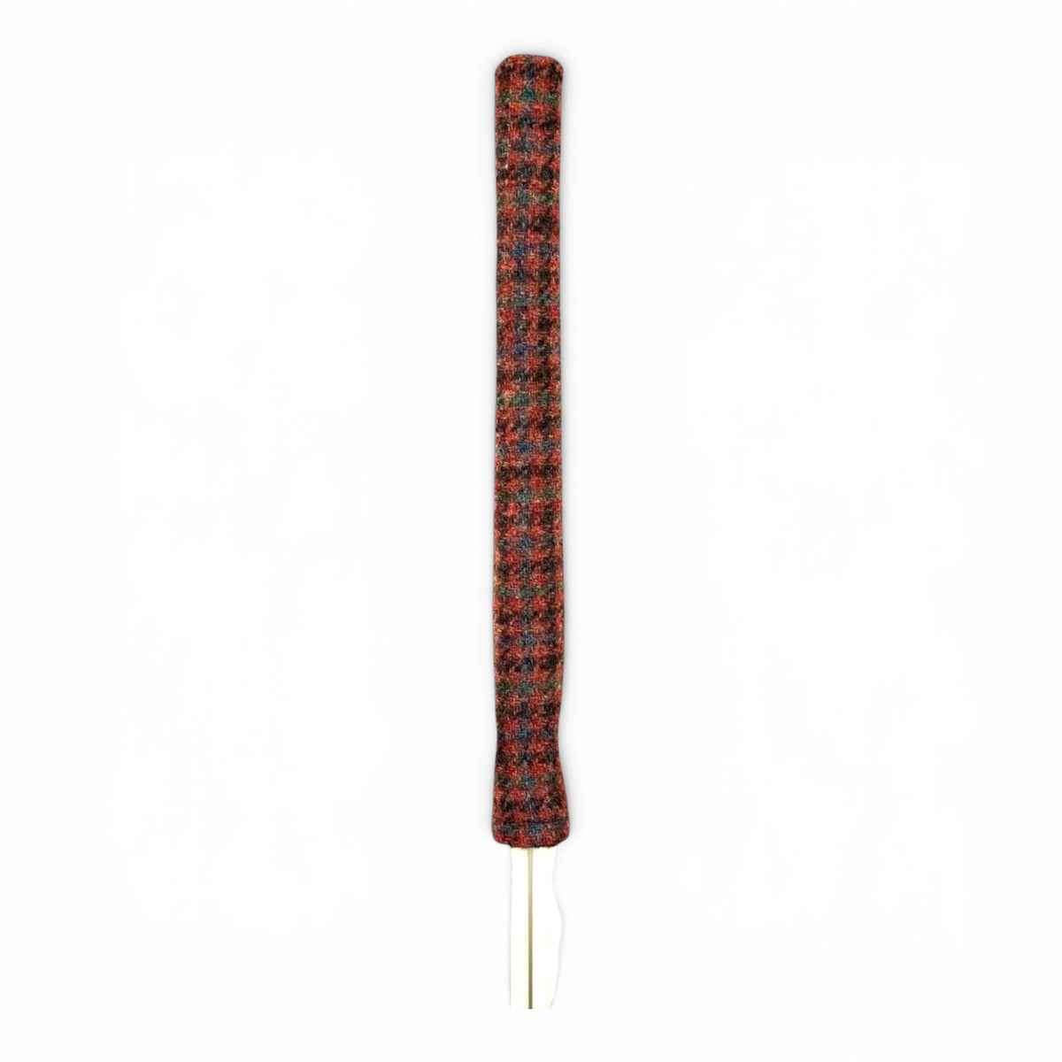 Scottish plaid wool alignment stick cover