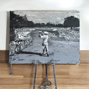 hogan golf painting by drew reinland