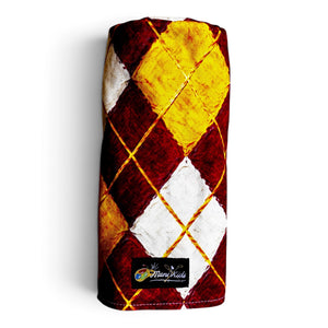 Argyle canvas golf headcover