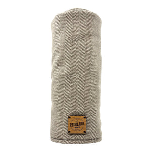 herringbone patterned driver head cover