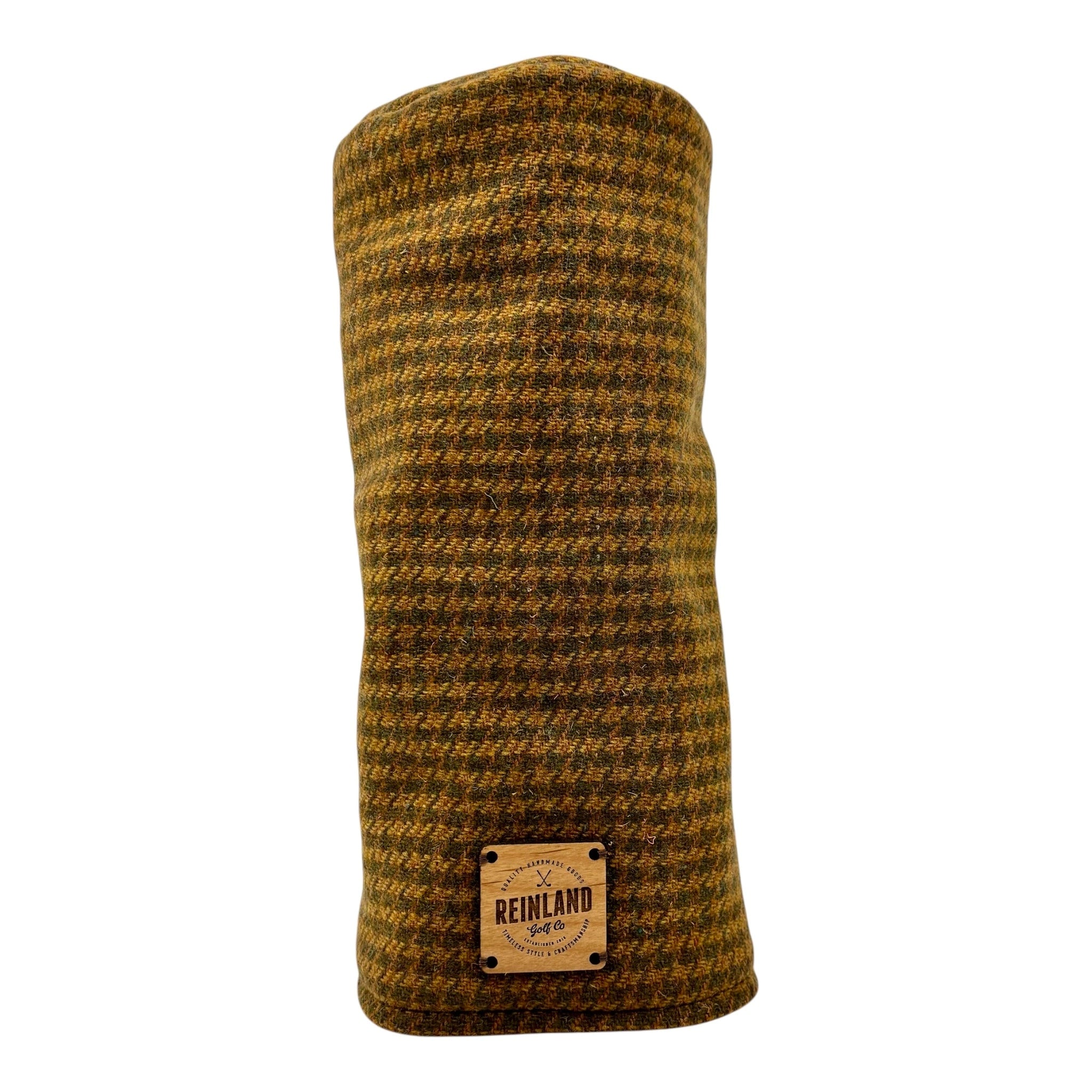 amber Harris Tweed houndstooth golf headcover