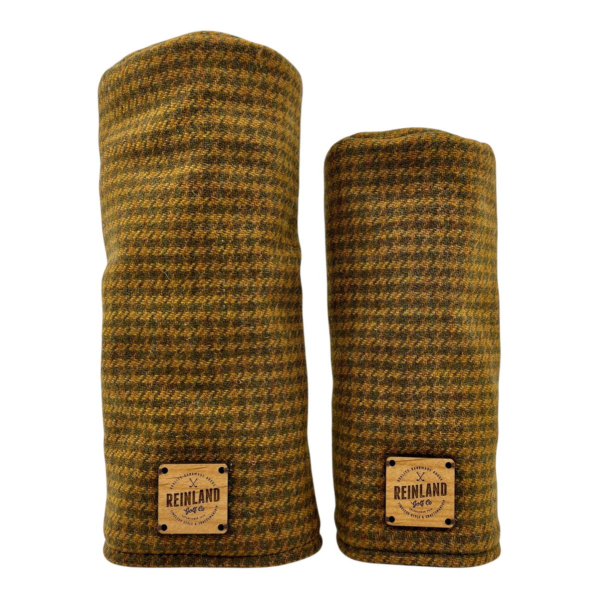 amber Harris Tweed houndstooth golf headcover