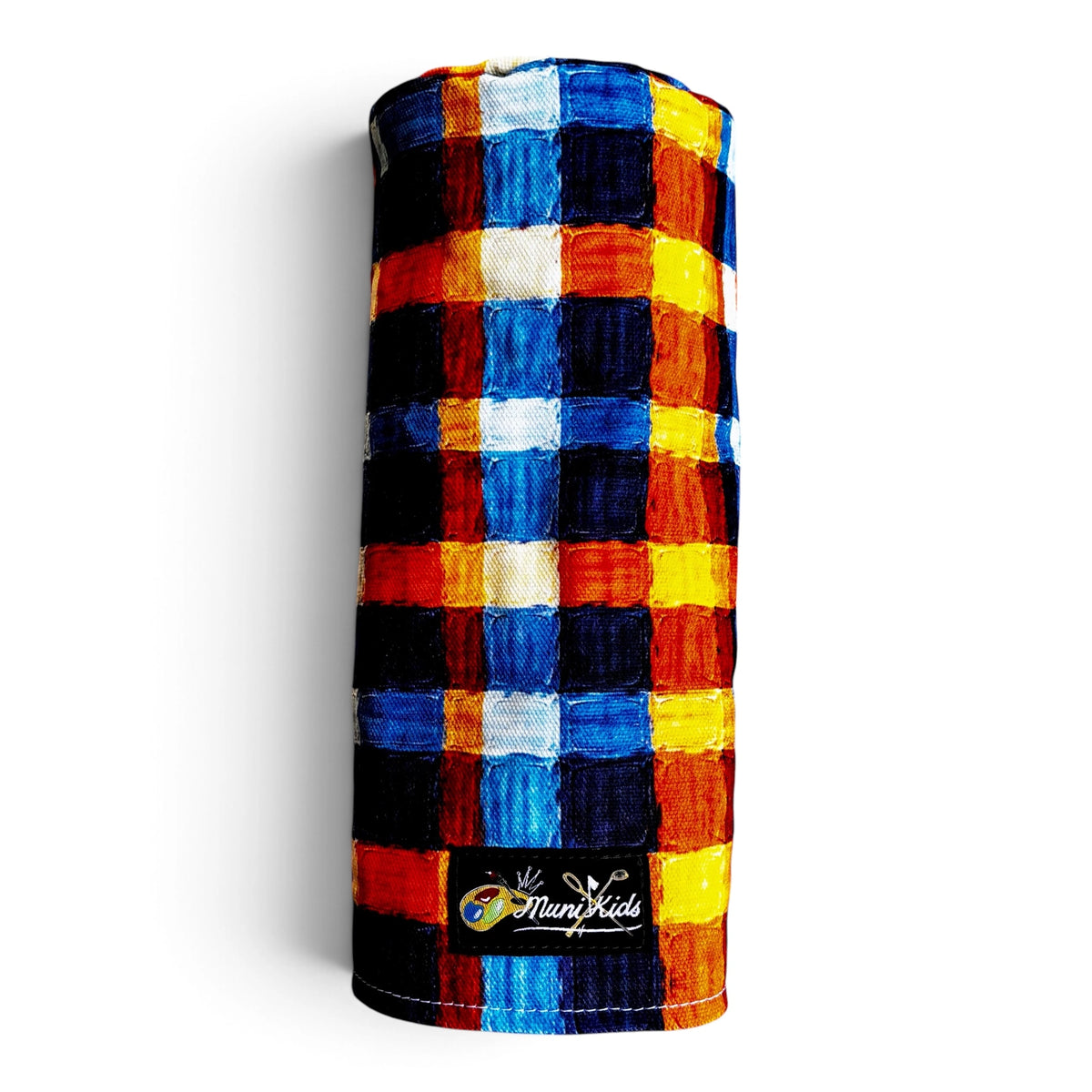 plaid golf headcover